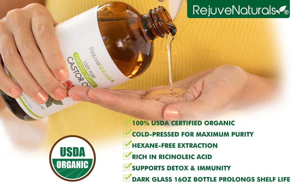 Castor Oil Pack for Liver & Detoxification + Overall Well-being - 8 Piece Complete Kit. - Image 4